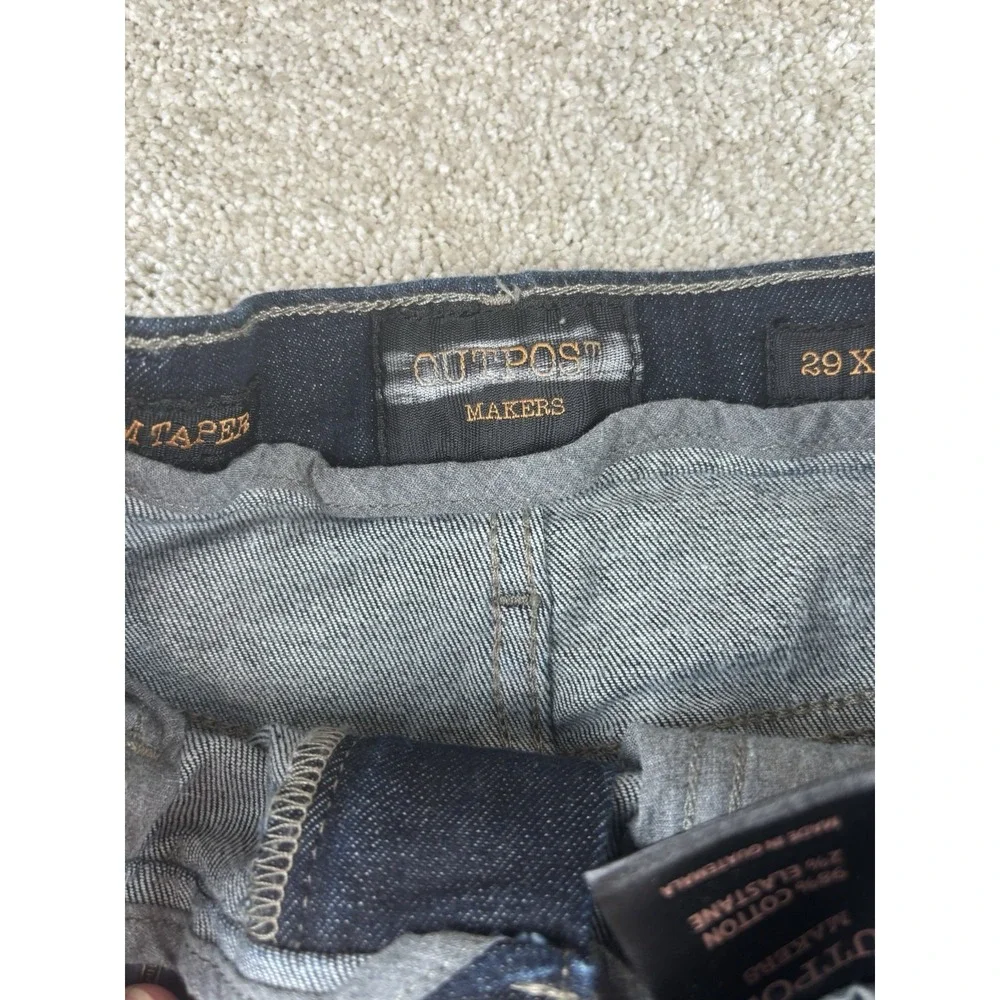 BKE Outpost Markers Slim Taper Blue Jeans 29 X 32